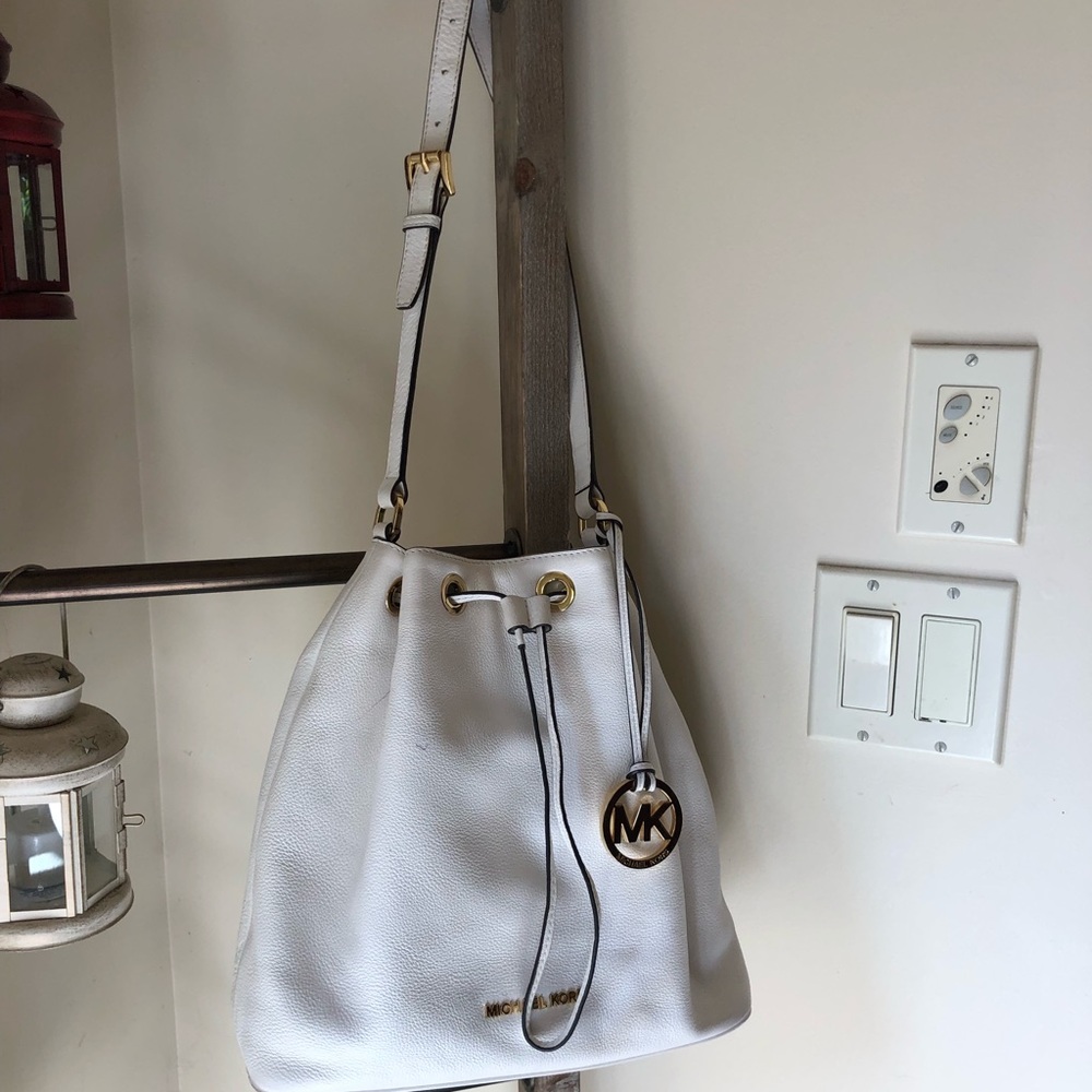 Michael Kors white purse